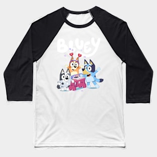 Bluey Horsey Ride Baseball T-Shirt